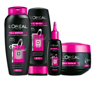 Review : L'oreal Anti Hair-Fall Shampoo and L'oreal Anti Hair-Fall  Conditioner