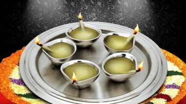 Diya for Ganesh Chaturthi
