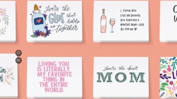 Mothers day customized card