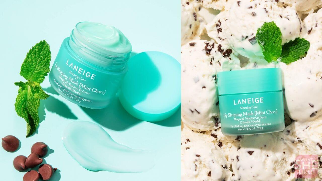 LANEIGE Introduces Its Infamous Lip Sleeping Mask in a Brand New Mint