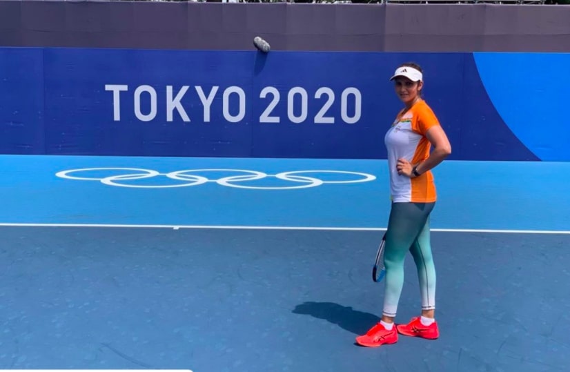 Sania Mirza at Olympics 2020
