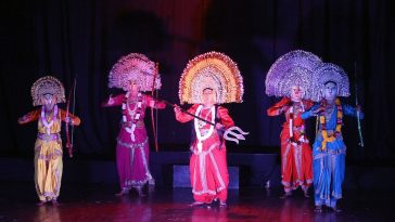 Bhowanipur 75 Palli puja committee to Celebrate World Daughters Day Chhau Dancers