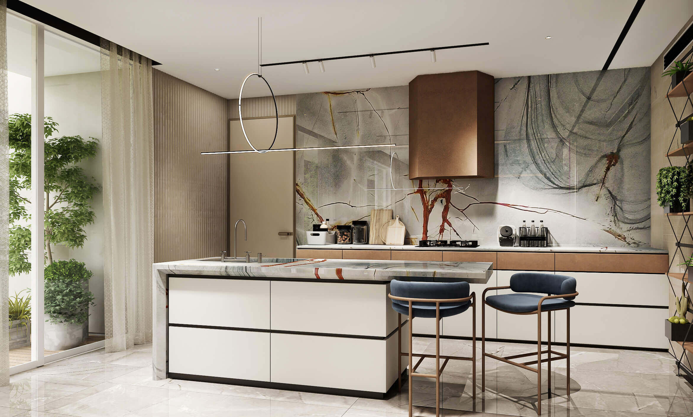 Chic Contemporary Kitchens 42MM Architecture