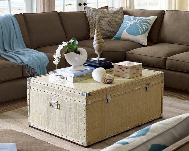 Convert a Trunk into a Coffee Table