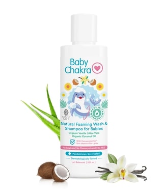 BabyChakra’s Natural Foaming Wash & Shampoo