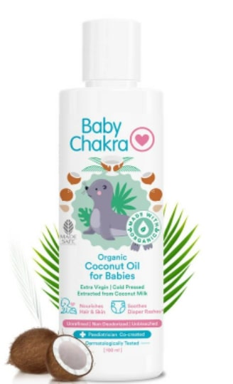 BabyChakra’s Organic Coconut Oil