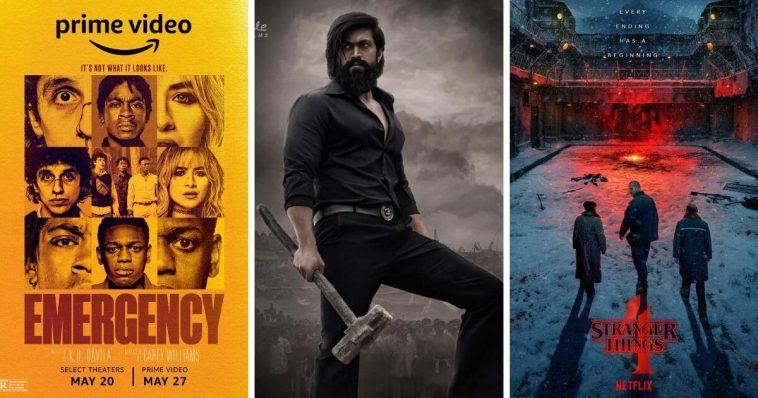 KGF 2, Stranger Things S4, Emergency and More to Watch on OTT This Weekend