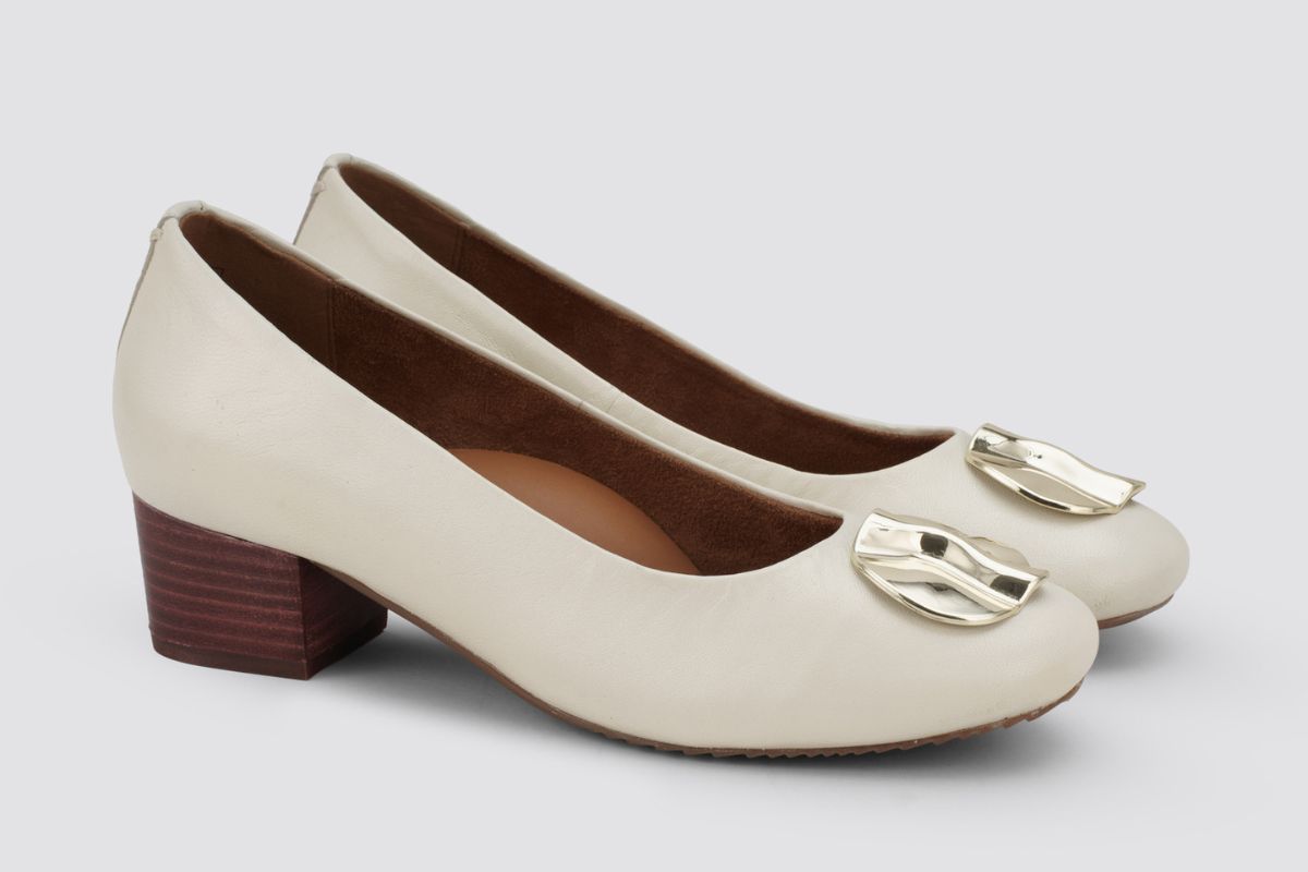 Language Floral Pump Shoes