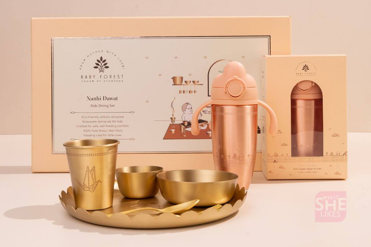 Baby Forest Launches Copper Sipper and Brass Dining Set for Kids