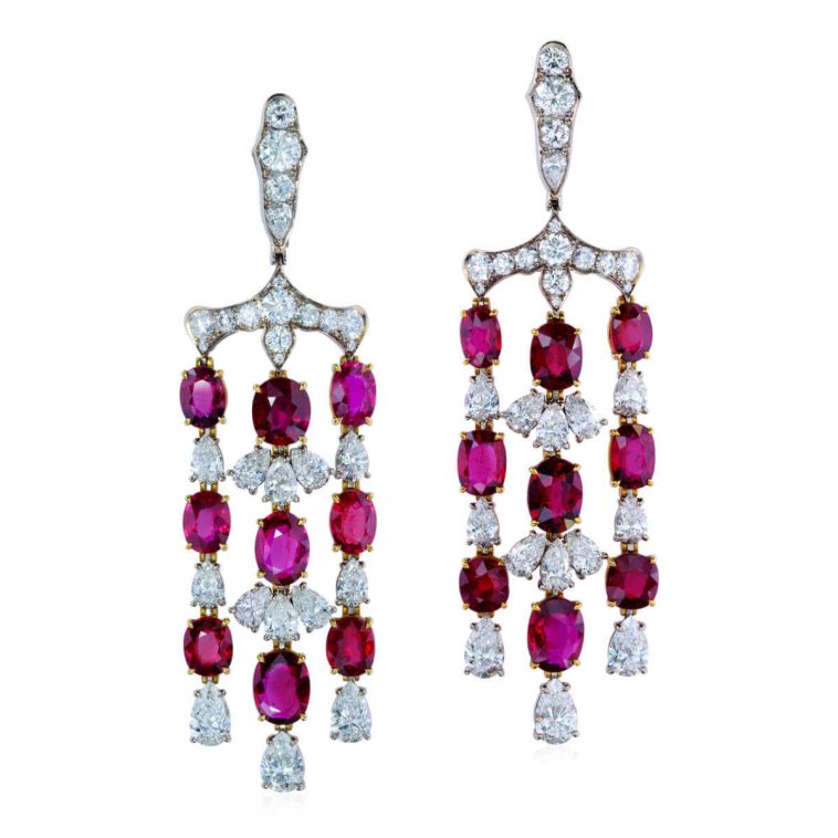 Ivy x Gemfields New York Chandelier Earrings